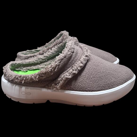 OOFOS OOcoozie Women's Size 9 Low Recovery Chocolate Mule Shoe Slip On Clog - Picture 6 of 13